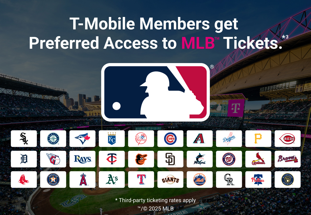 T-Mobile Members get Preferred Access to MLB Tickets